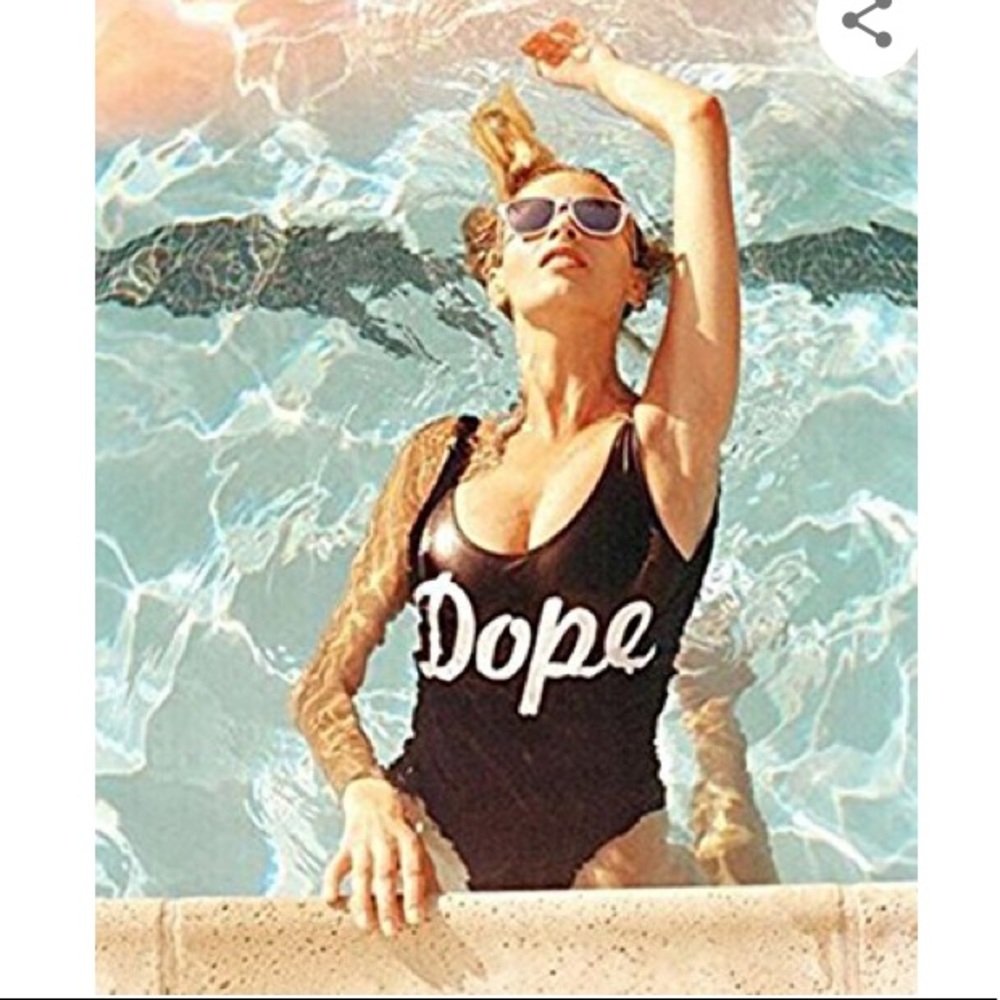 Dope Backless One Piece Monokini Bodysuit